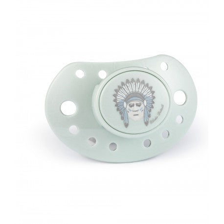 Elodie Details Succhietto Indiano Verde acqua Tettarella in Silicone anatomica 3m+