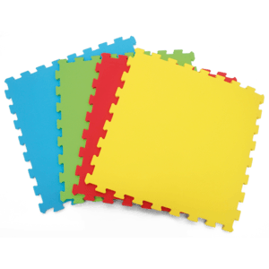 Unta Toys - Tappeto Puzzle Multicolor/Festa Animali - 60x60cm 4pz
