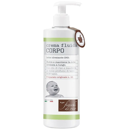 Fiocchi di Riso Crema Fluida Corpo Latte Idratante 24 Ore 400 ml