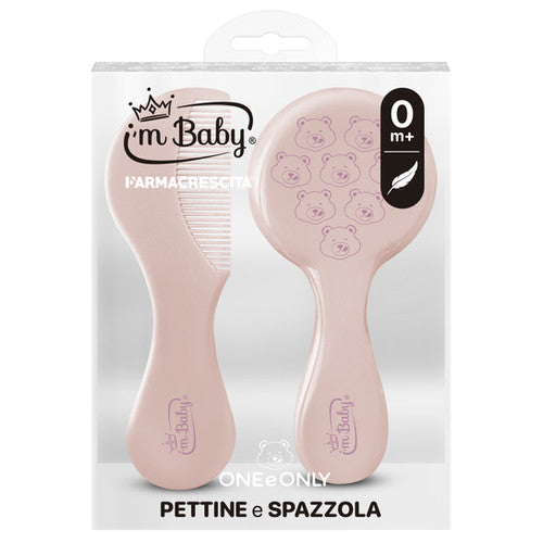 I'm Baby Spazzola Pettine C/setole In Lana 0m+ Assortito