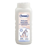 Fissan Polvere Delicata Nuova Formula - aiuta a rinfrescare e assorbire - adatto ai neonati - 100 gr