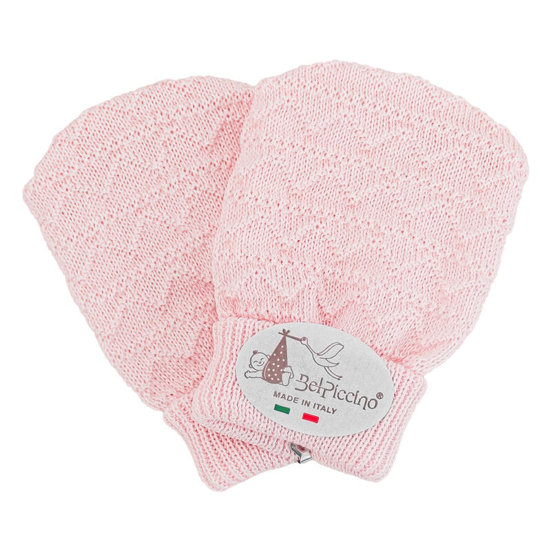 Bel Piccino - Guantini neonato 100% Cotone mercerizzato