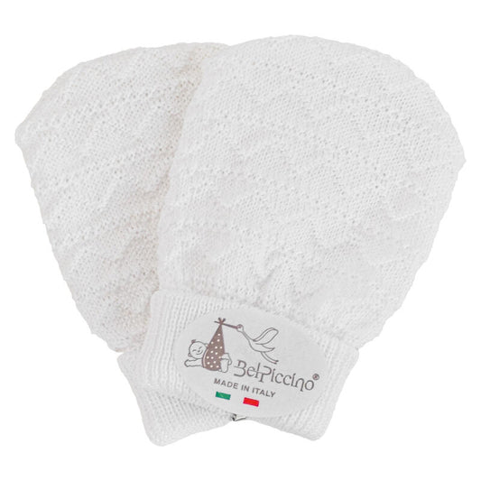 Bel Piccino - Guantini neonato 100% Cotone mercerizzato
