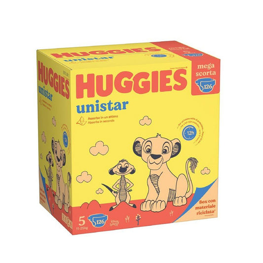 Huggies Pannolini Unistar - Pacco Mega Scorta