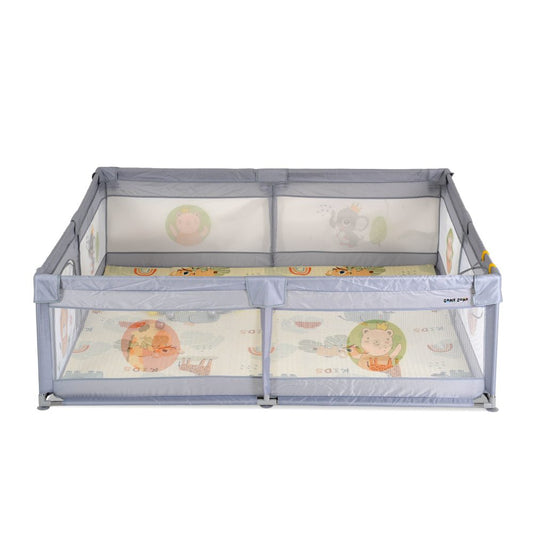 Moni Game Zone Recinto Box Playpen con accessori - 150x200 cm col. Beige