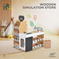 Moni Toys Gioco Banco Cassa Supermercato in legno