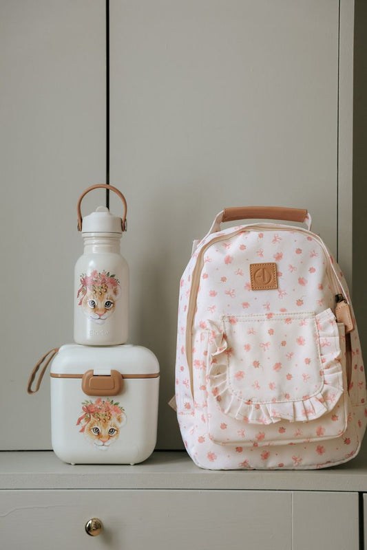 Elodie Details Borraccia in Acciaio Inox per Bambini 350 ml con Cannuccia - Vari colori
