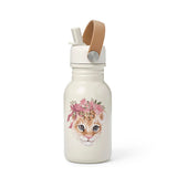 Elodie Details Borraccia in Acciaio Inox per Bambini 350 ml con Cannuccia - Vari colori