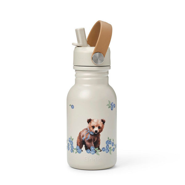 Elodie Details Borraccia in Acciaio Inox per Bambini 350 ml con Cannuccia - Vari colori
