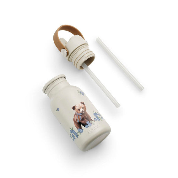 Elodie Details Borraccia in Acciaio Inox per Bambini 350 ml con Cannuccia - Vari colori