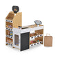 Moni Toys Gioco Banco Cassa Supermercato in legno