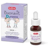 Buonavit D3 Forte Gocce - Integratore Alimentare di Vitamina D, DHA e Vitamina E - senza glutine e lattosio - 12 ml