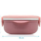 Kiokids Contenitore per pranzo con posatine 6+m
