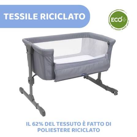 Chicco Next to Me Essential - Lettino Neonato Fianco Letto per Co-sleeping con Ruote