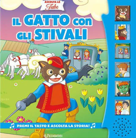 Edibimbi Libro Sonoro Ascolta le Fiabe più belle - Vari personaggi