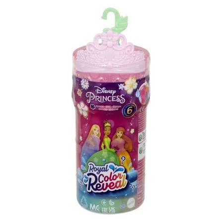 Disney Princess Royal Color Reveal - Bambola Sorpresa HRN63