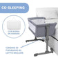 Chicco Next to Me Essential - Lettino Neonato Fianco Letto per Co-sleeping con Ruote