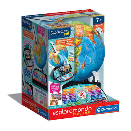Clementoni Esploramondo Realtime Mappamondo Interattivo