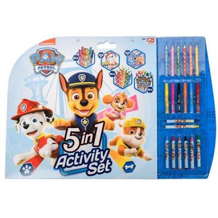 Activity Set 5 in 1 con Colori - Vari Personaggi