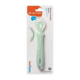 Babyono Cucchiaino in Silicone flessibile 6m+