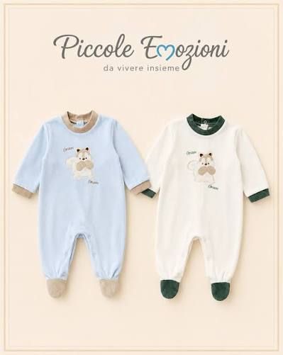 Piccole Emozioni Tutina in Ciniglia ART.620 Dis.12