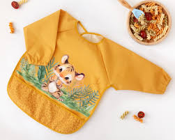 Kiokids Bavaglio impermeabile con maniche