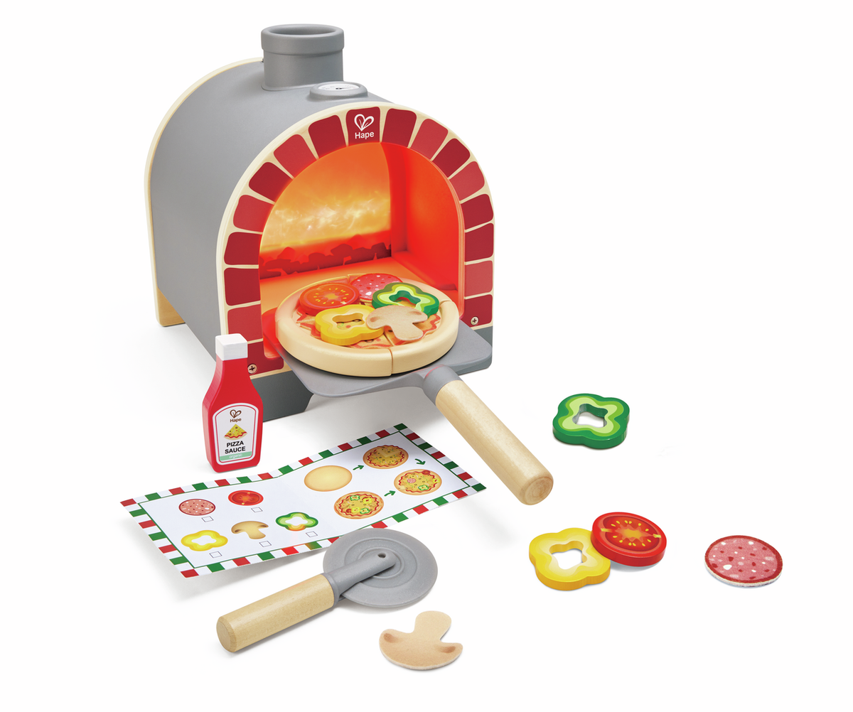 HAPE Forno per Pizza Magico Giocattolo con Luci e Suoni - E3236