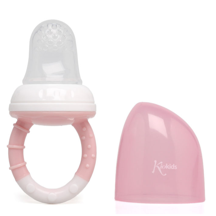Kiokids Fruttino Alimentatore anti soffocamento con beccuccio in silicone