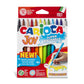 Carioca - Pennarelli Joy punta fine 12 pezzi superlavabili 40614