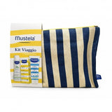Mustela Kit Viaggio 3 pz Gel Lavante 100ml Protezione Solare 50+ 40ml Latte Doposole 100ml