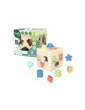 MeMe Green - Cuby cubo cercaforme 16 pezzi in bioplastica 18m+