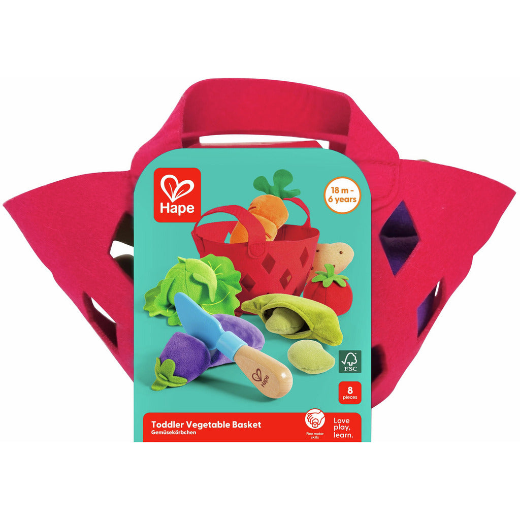 HAPE Cestino delle Verdure in Feltro Gioco di Cucina - E3167