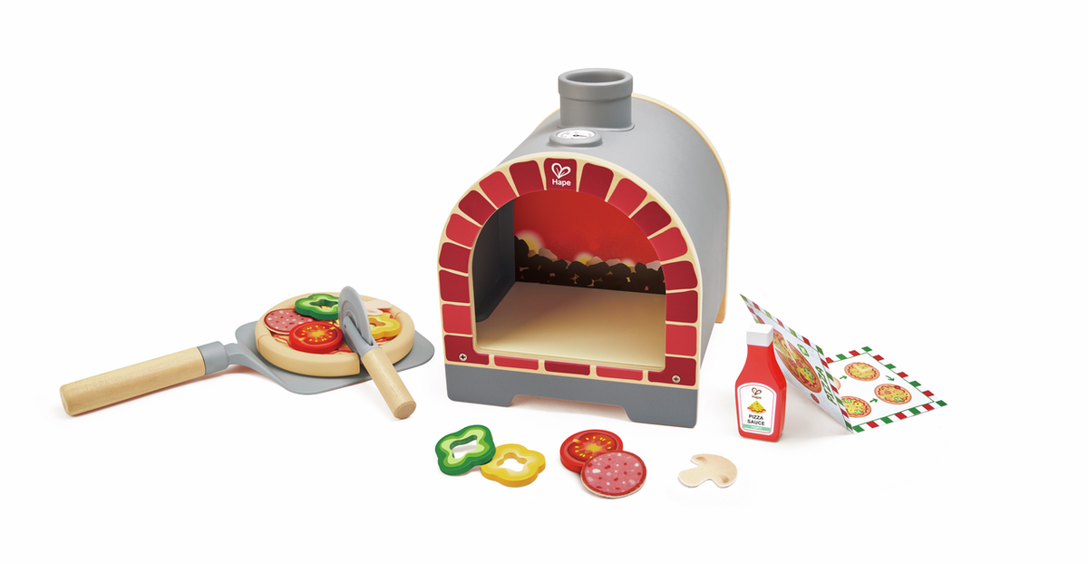 HAPE Forno per Pizza Magico Giocattolo con Luci e Suoni - E3236