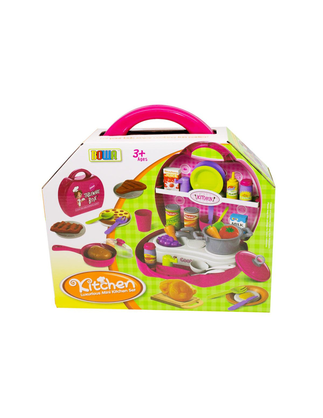 Kidz Corner - Valigetta cucina con piano cottura e accessori
