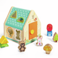 HAPE Casetta delle Forme con Animali in Legno - E0515