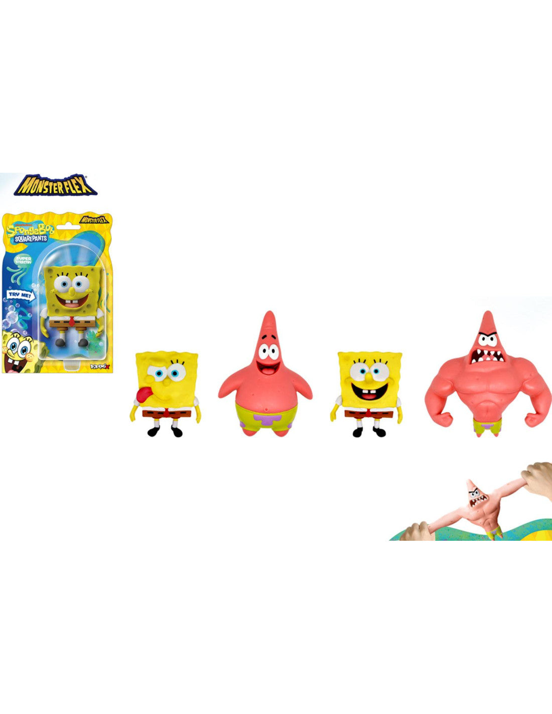 Monsterflex SpongeBob - Personaggio super allungabile