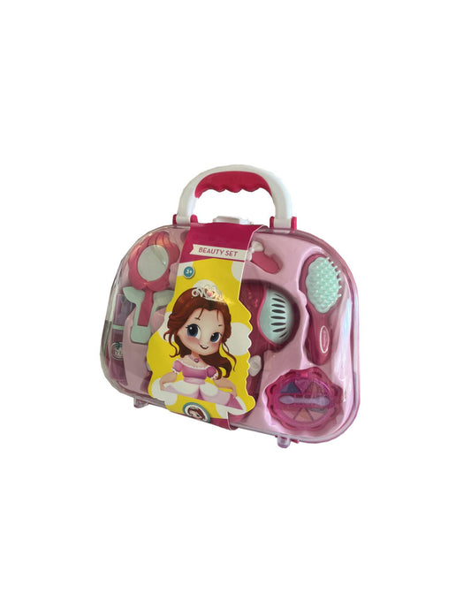 Beauty Set valigetta parrucchiera con phon e accessori
