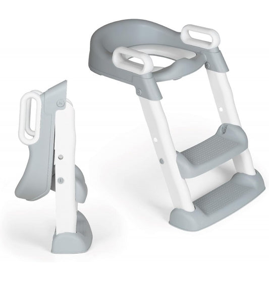 Ms Innovaciones Riduttore Universale con Scala per Wc col. Grigio