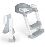 Ms Innovaciones Riduttore Universale con Scala per Wc col. Grigio