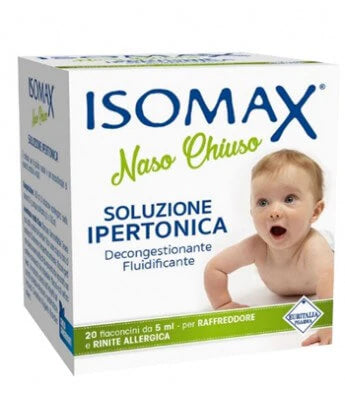 Isomax Soluzione Ipertonica 3% - 20 flaconcini da 5 ml