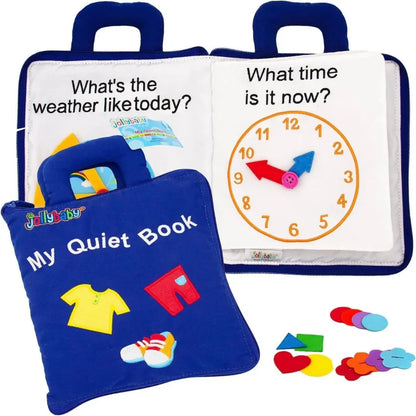 Jollybaby My Quiet Book/ Princess Castle - Gioco Libro Montessoriano