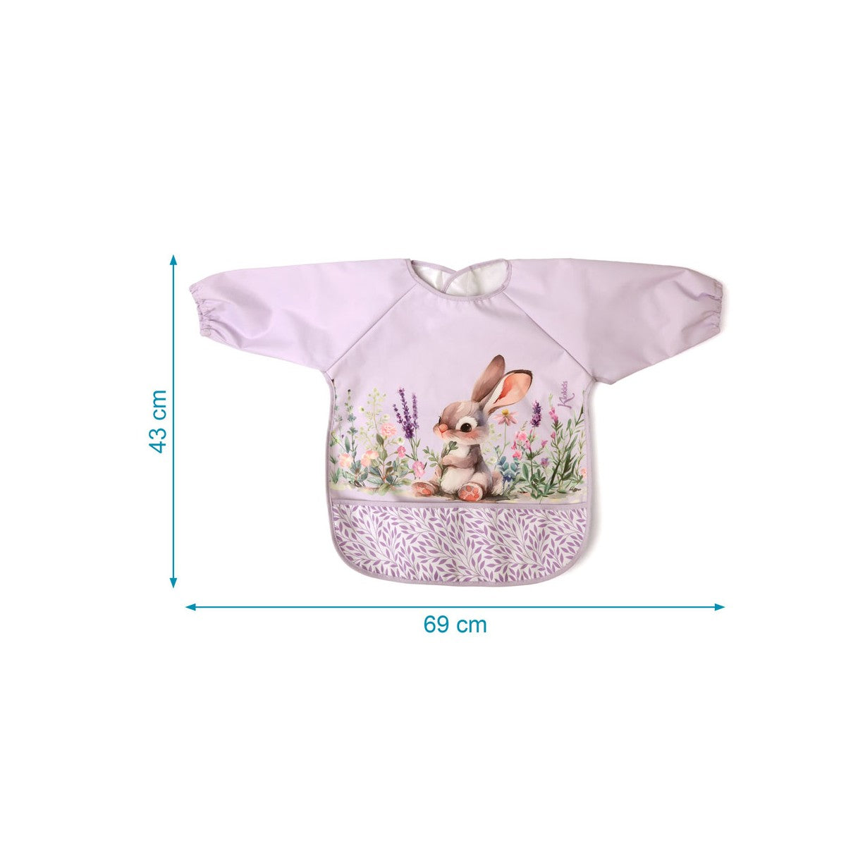 Kiokids Bavaglio impermeabile con maniche