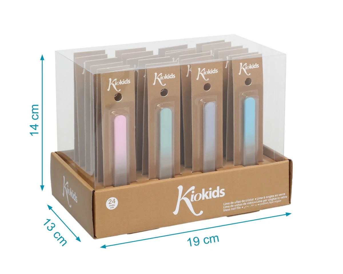 Kiokids Lima per unghie in vetro