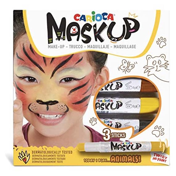 Carioca Mask Up a 3 Colori - Make up trucco