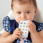 Massaggiagengive a forma di telefono grigio 100% Silicone 4m+