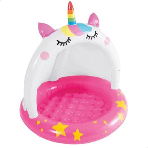 Intex Piscina gonfiabile per bambini Unicorno 102x102 cm