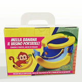 Mella Kids Vasino Portatile Banana, comodo e pratico - anche in viaggio
