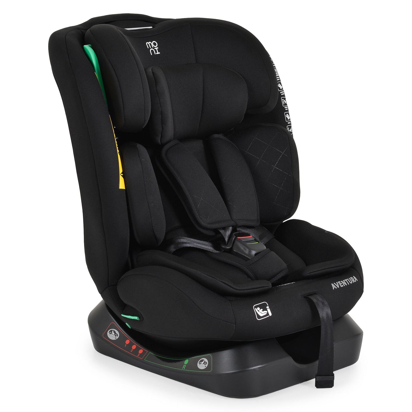 Moni Seggiolino Auto Aventura 40-150 cm I-Size R129
