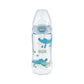 Nuk - Biberon First Choice - anti colica con tettarella in silicone 0-6 mesi - 300 ml