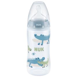 Nuk - Biberon First Choice - anti colica con tettarella in silicone 0-6 mesi - 300 ml